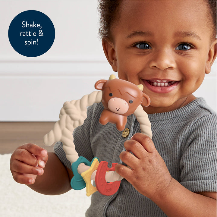 Itzy Ritzy Rattle™ Silicone Teether Rattles