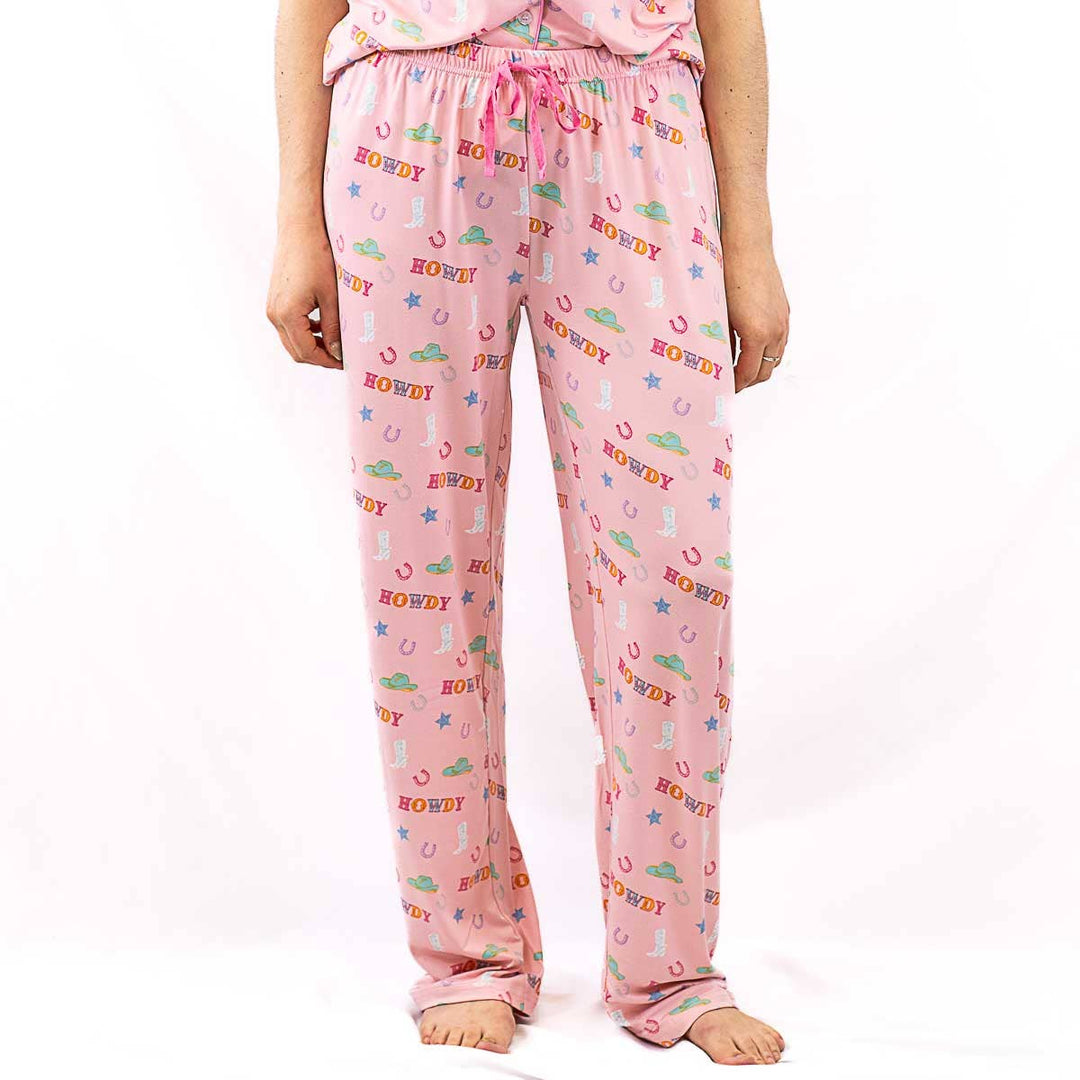 Howdy Partner Sleep Pants   Pink/Multi   -Asst.