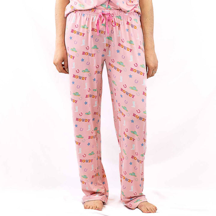 Howdy Partner Sleep Pants   Pink/Multi   -Asst.
