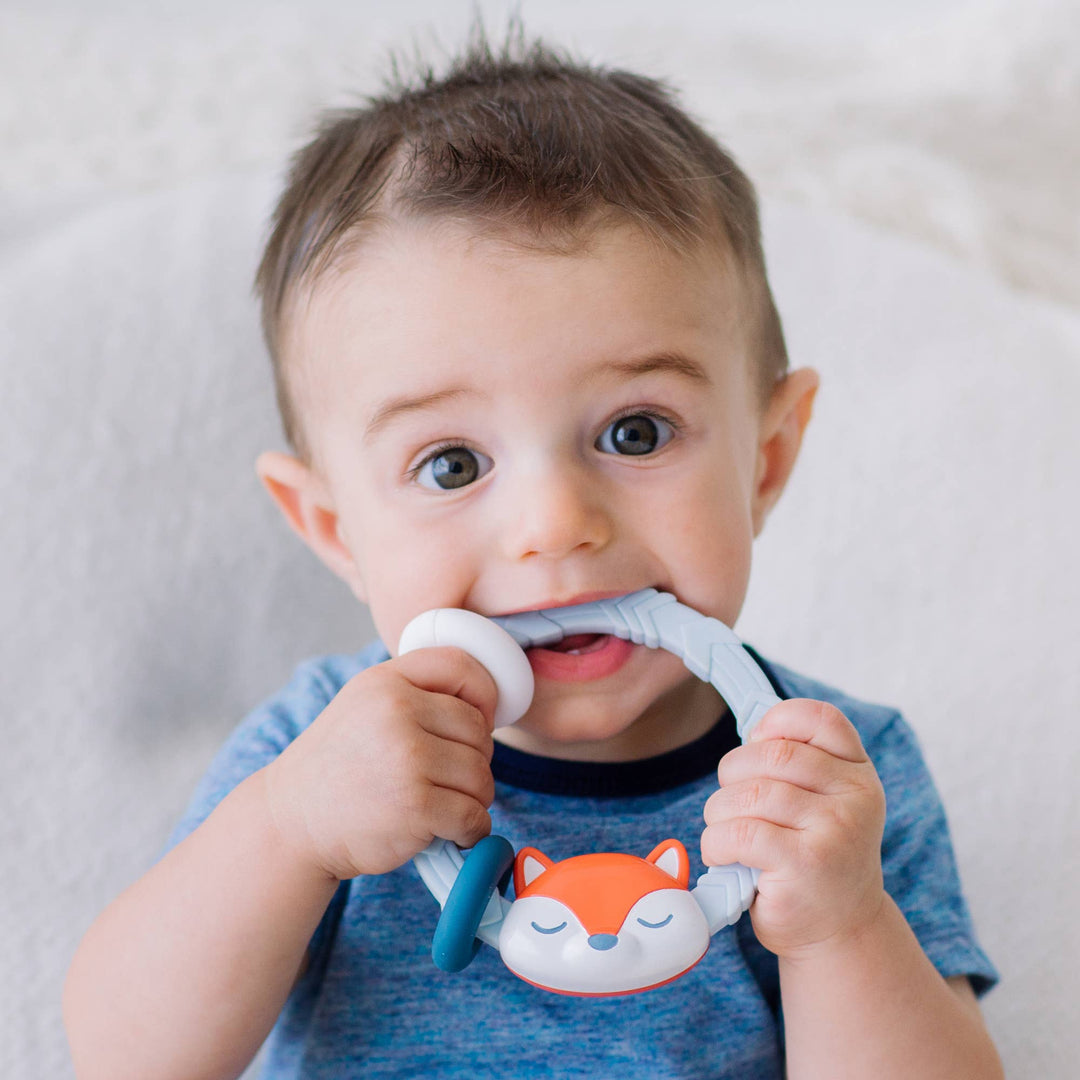 Itzy Ritzy Rattle™ Silicone Teether Rattles