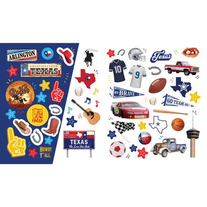 500 Stickers: Texas