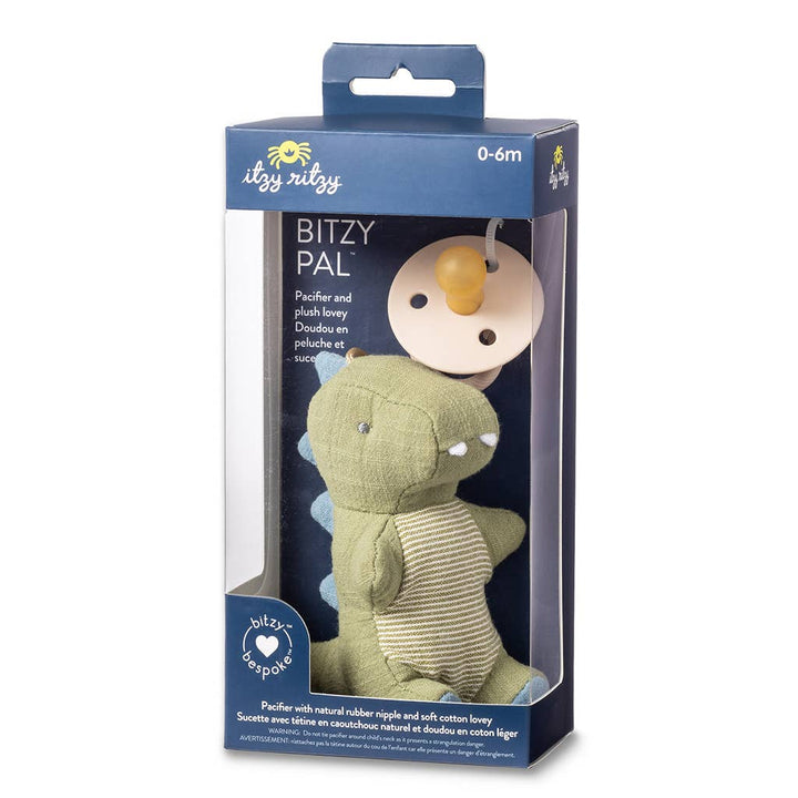 Itzy Ritzy Bitzy Pal Natural Rubber Pacifier &amp; Plush