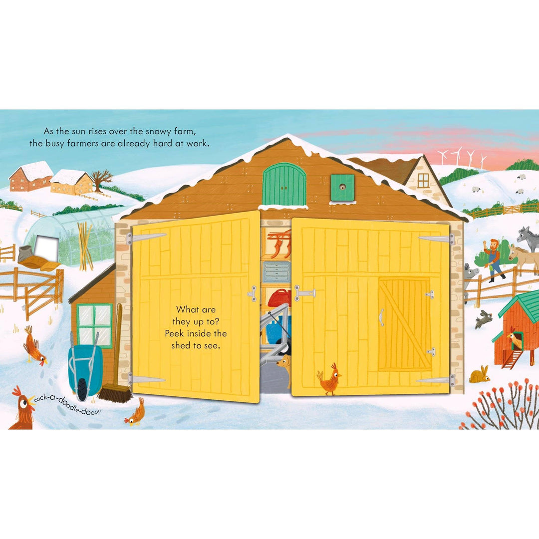 Peek Inside How a Tractor Works : Usborne