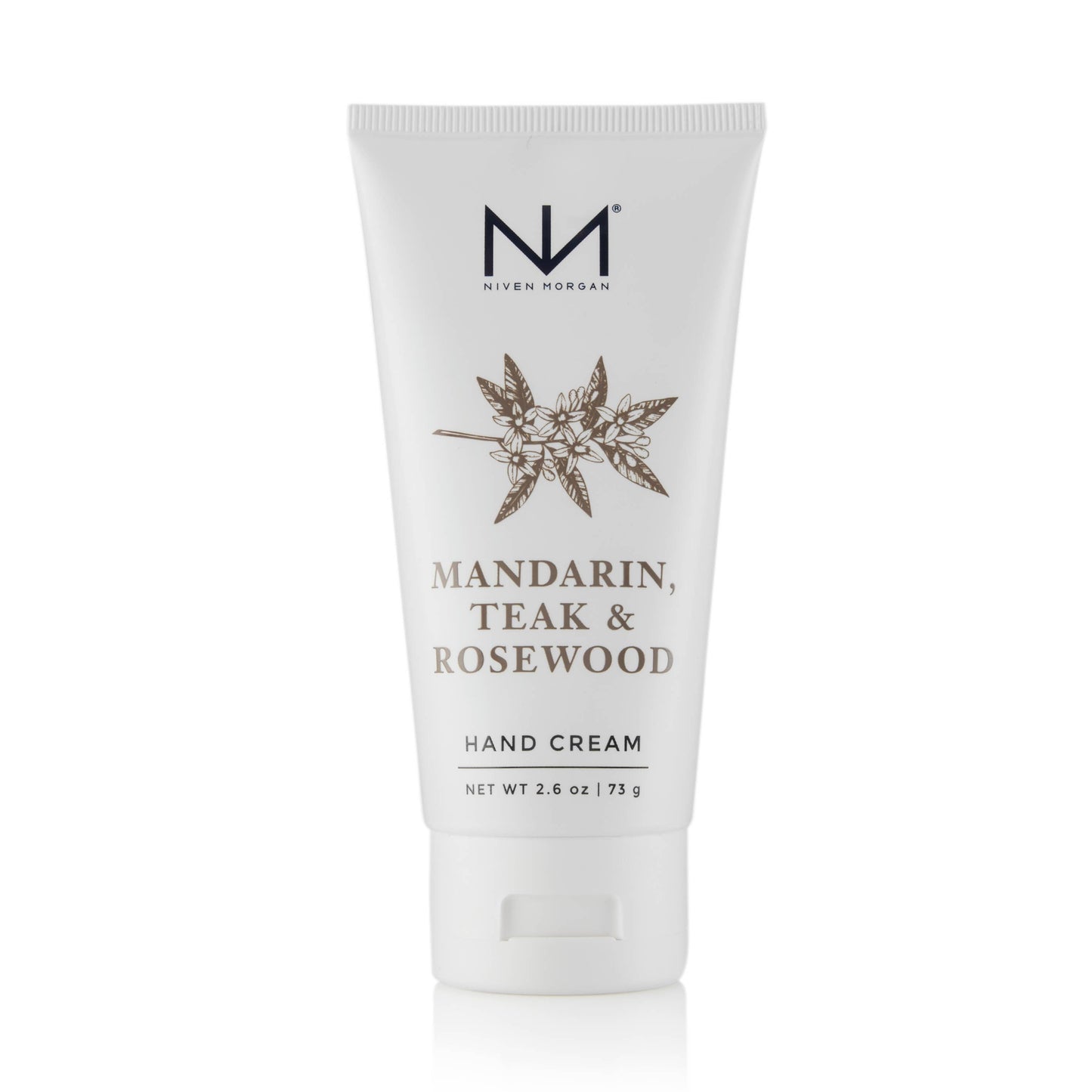 Mandarin, Teak & Rosewood Travel Hand Cream