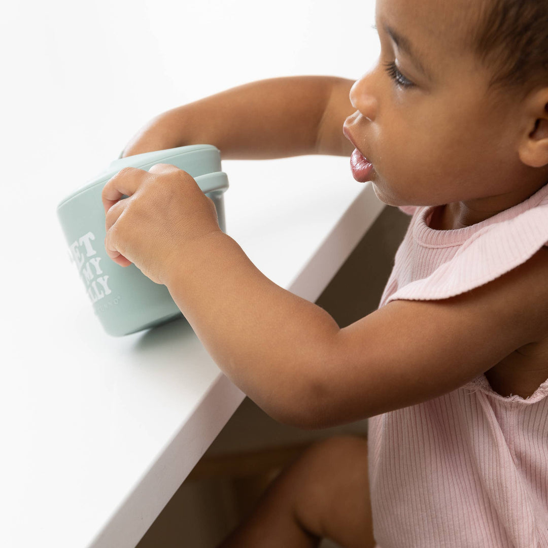 Bella Tunno Get in My Belly Happy Snacker — Silicone Baby Snack Cup