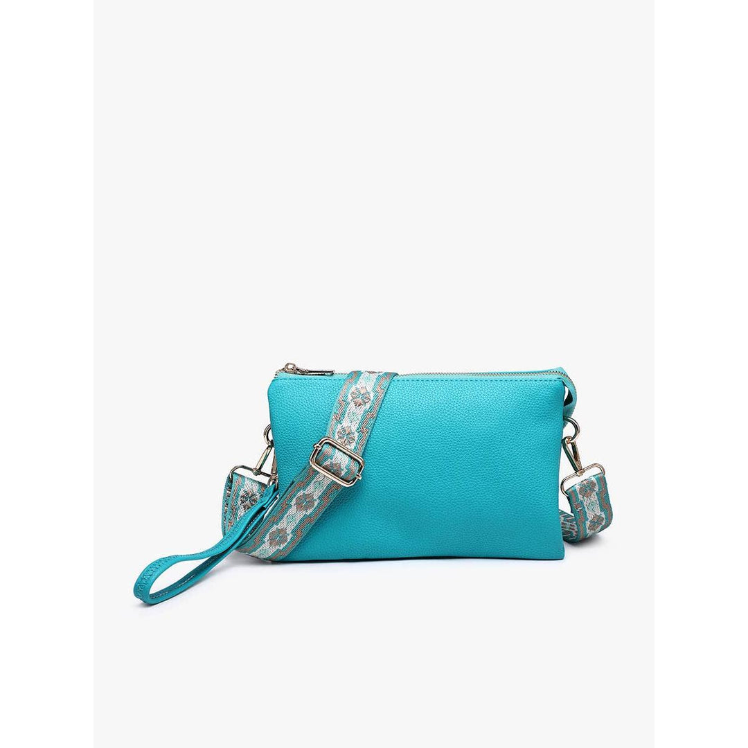 Jen &amp; Co Izzy Crossbody Purse with Guitar Strap | Vegan Leather Bag