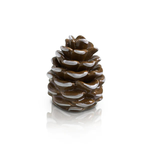 Nora Fleming pretty pinecone mini