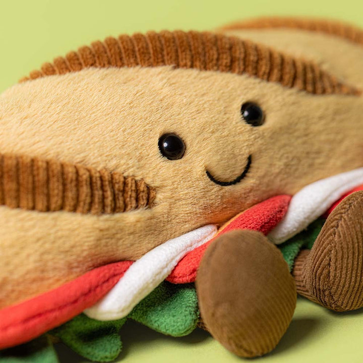 Jellycat Amuseables Caprese Baguette - 10" Plush Bread