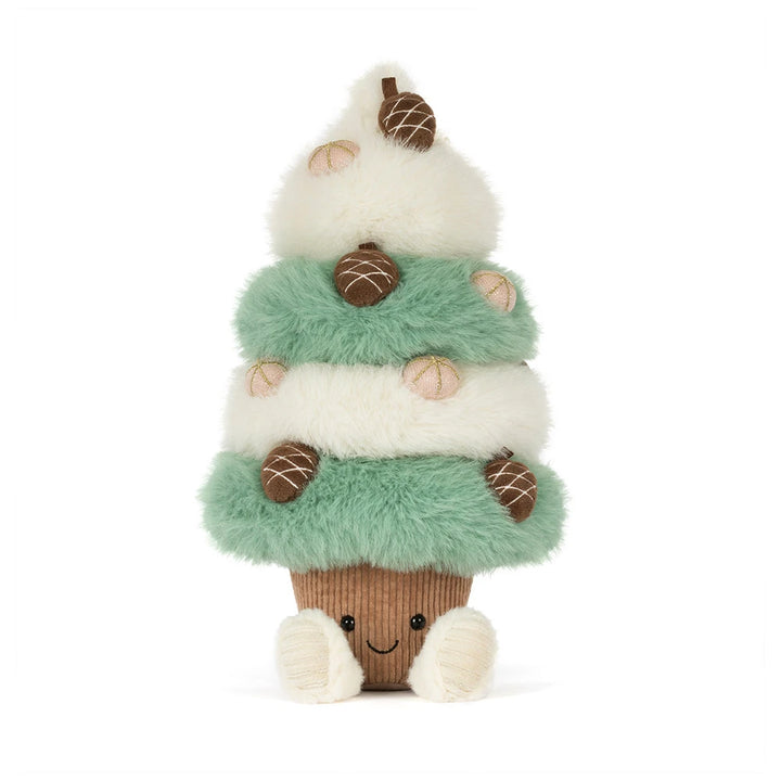 Jellycat Amuseables Pinecone Tree holiday decor plush