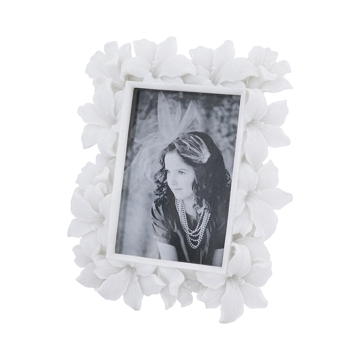 Flower Resin Photo Frame