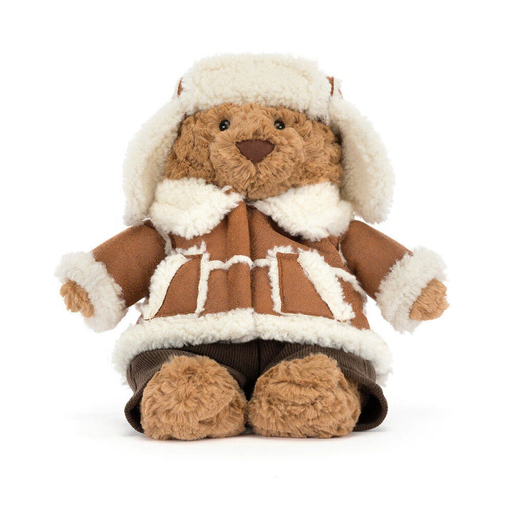 Jellycat Bartholomew Bear Alpine collectible plush bear for Christmas gifting