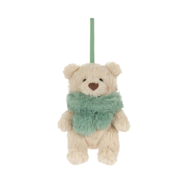 Jellycat Bartholomew Bear Jr Winter Warmer holiday tree decoration
