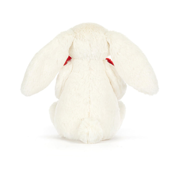 Bashful Red Love Heart Bunny Original