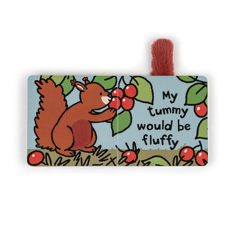 Jellycat If I Were a Squirrel textured baby board book alternate view