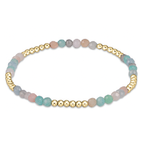 Blissful pattern 2.5mm Bead Bracelet - Hot Mess SS