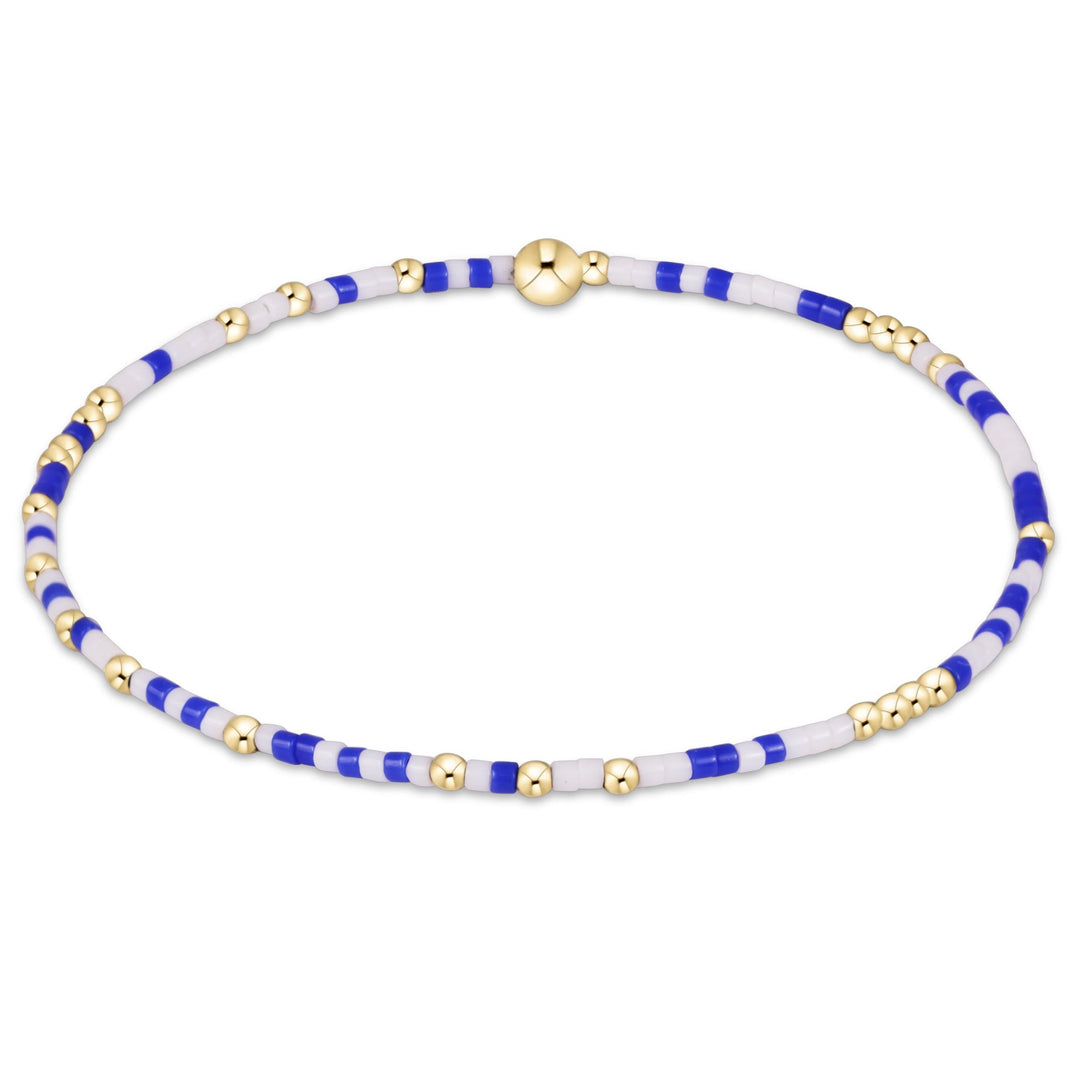 enewton design Gameday Hope Unwritten Bracelet - Blue &amp; White | Bella Gifts from the Heart