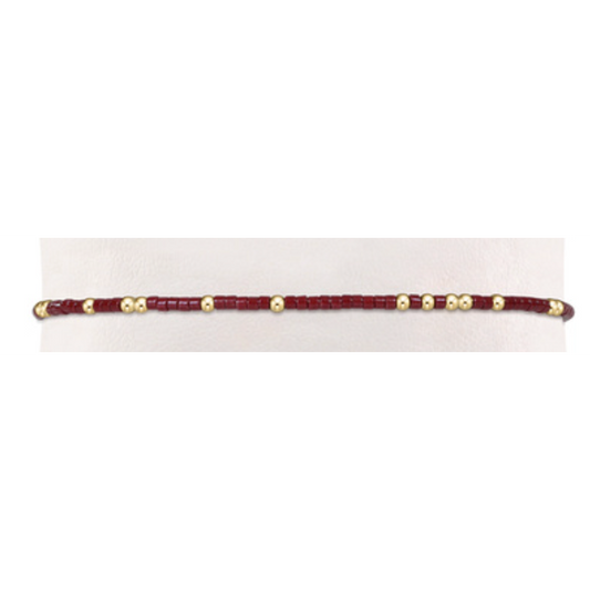 Gameday Hope Unwritten Bracelet - Wine
