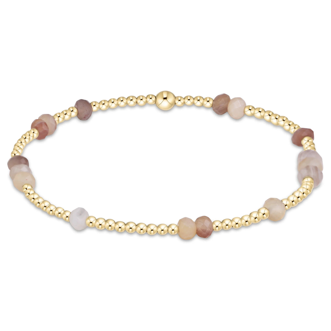 enewton Hope Unwritten Gemstone 4mm Bracelet - Botswana Agate