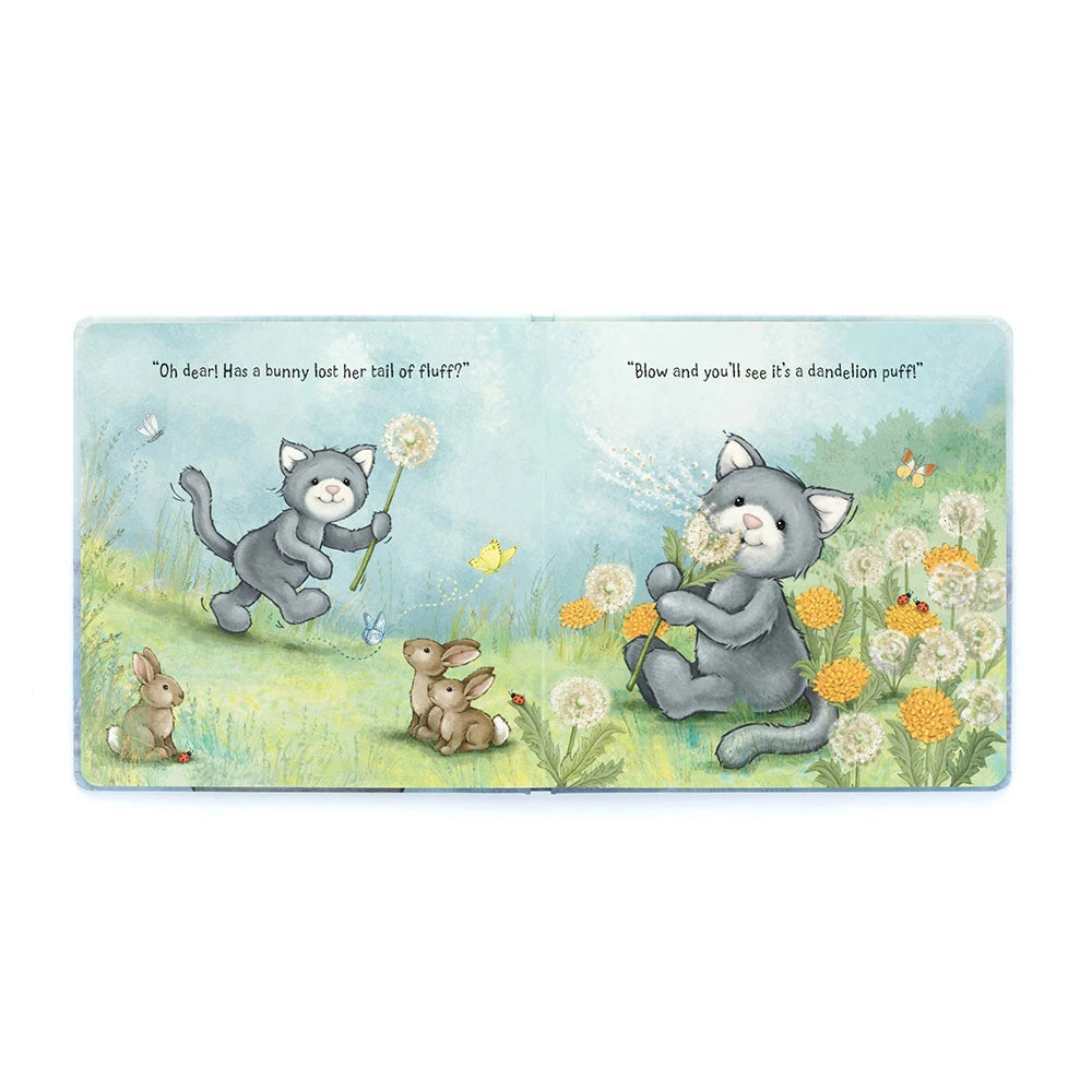 Jellycat When I Wonder rhyming kitten story book alternate view