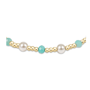 Pearl Sincerity Pattern 4mm Bead Bracelet - Amazon