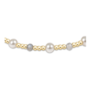 Pearl Sincerity Pattern 4mm Bead Bracelet - Labrad