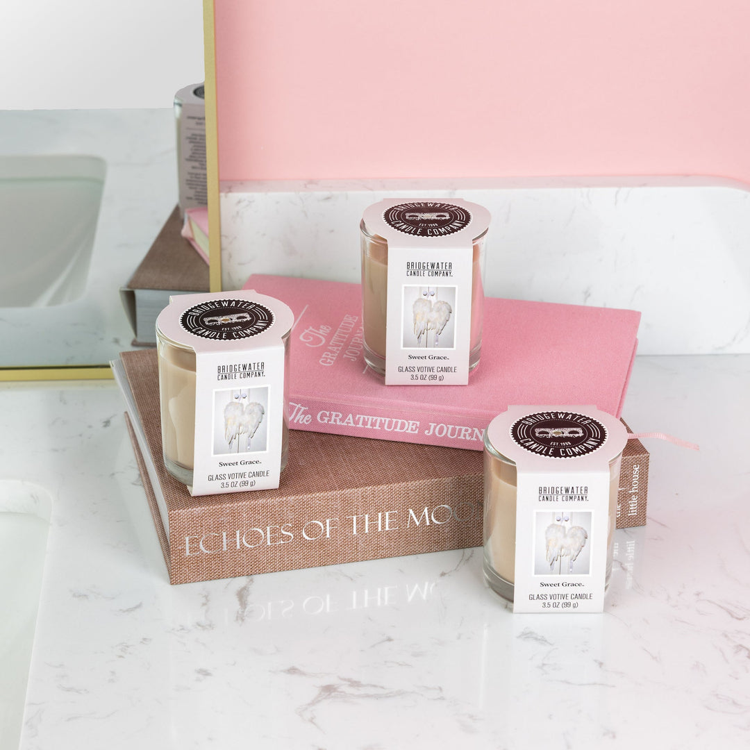 Bridgewater Candle Sweet Grace Wrapped Votives 6-Pack