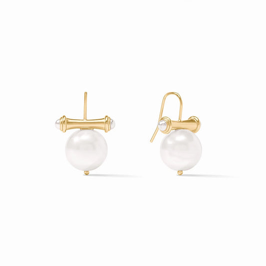 Bamboo Pearl Earring