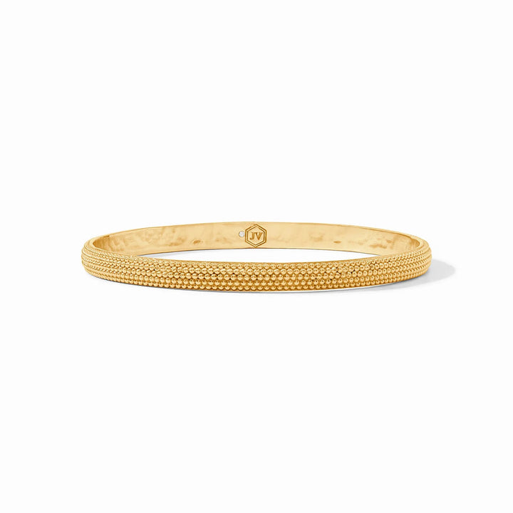 Beaded Eternity Bangle - Cabochon