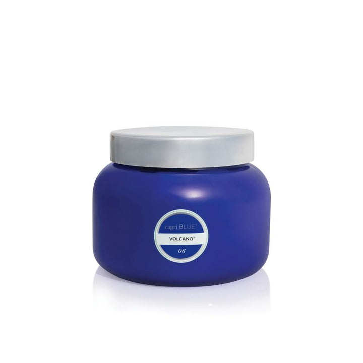 Volcano Signature Blue Oversized Jar, 28 oz