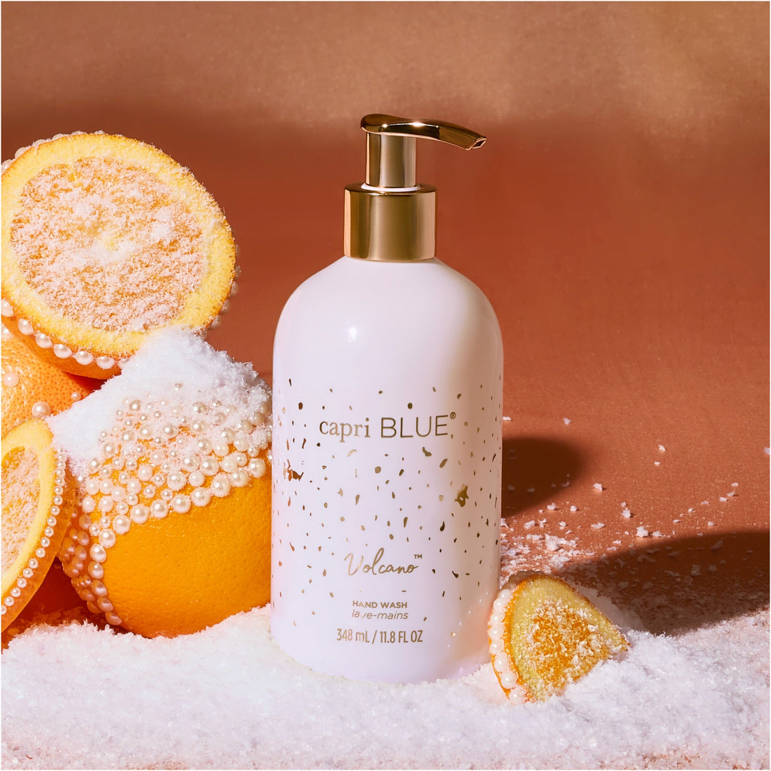 Capri Blue Volcano Glimmer Hand Wash, Lifestyle Shot | Bella Gifts from the Heart