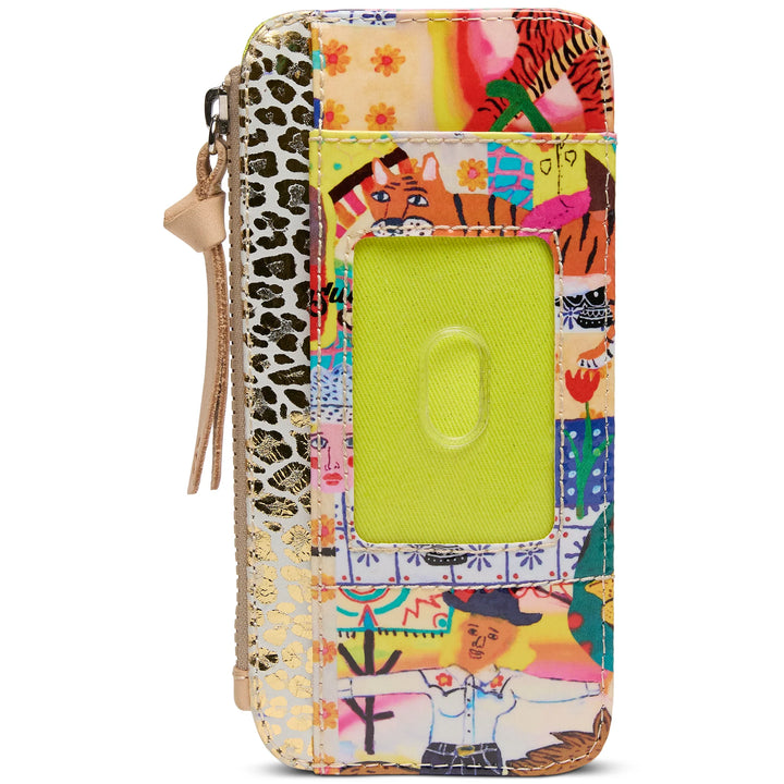 Consuela Colin Card Organizer - Slim Artist Print Credit Card Case