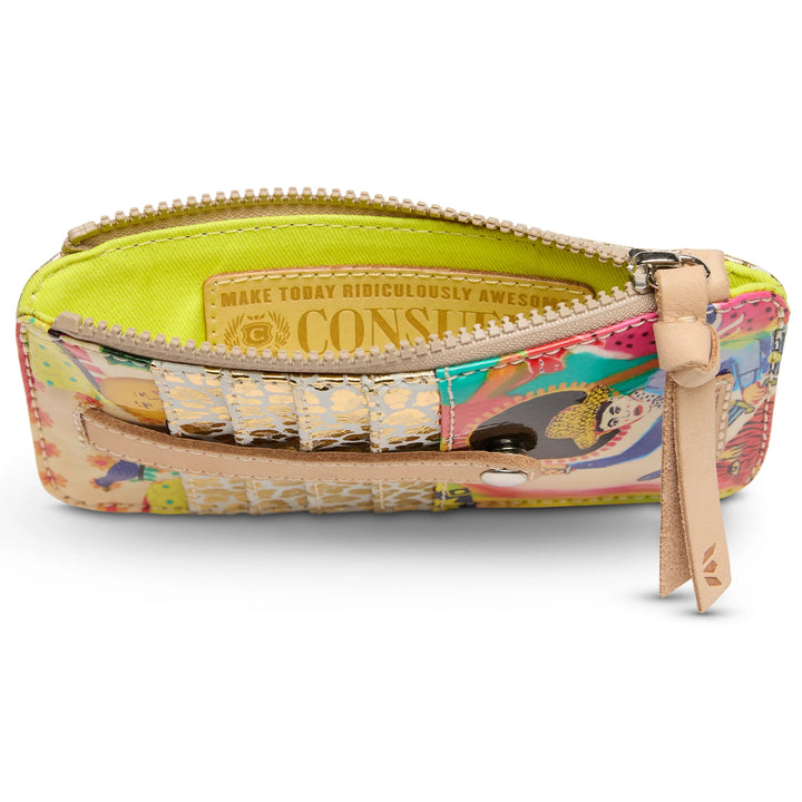 Consuela Colin Card Organizer - Slim Artist Print Credit Card Case
