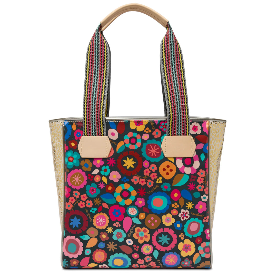 Consuela Amelie Classic Tote - Floral ConsuelaCloth™ &amp; Leather Bag