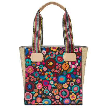 Consuela Amelie Classic Tote - Floral ConsuelaCloth™ & Leather Bag