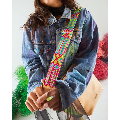 Mai Tai Wide Woven Shoulder Strap