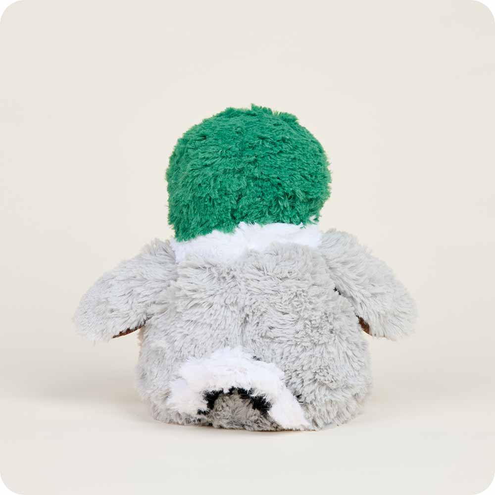 Weighted sensory mallard duck stuffed animal by Warmies for bedtime