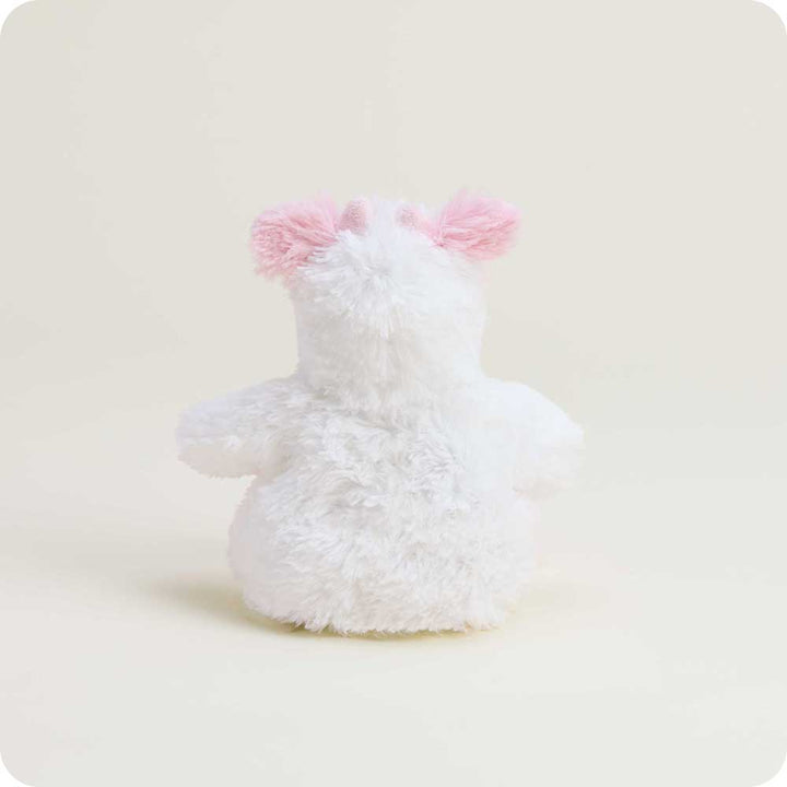 Strawberry Cow Junior Warmies strawberry cow plush, chillable cold pack and cozy gift