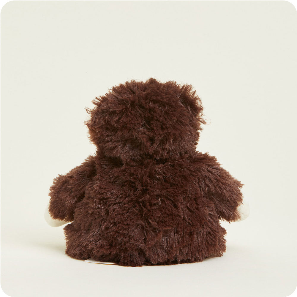 Soft brown monkey Warmies with real French lavender and grain filling