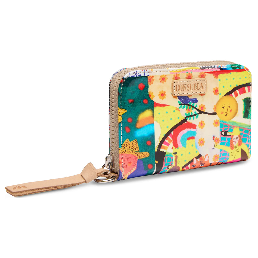 Colin Zippy Wallet - ConsuelaCloth™ Compact Accordion Wallet