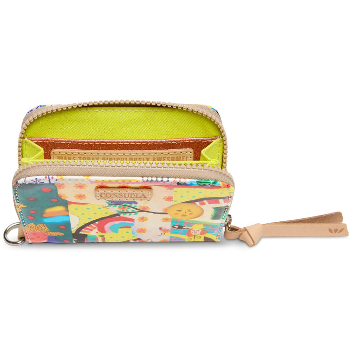 Colin Zippy Wallet - ConsuelaCloth™ Compact Accordion Wallet