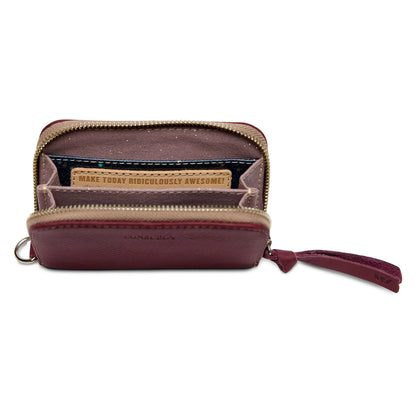 Zippy Wallet Plum