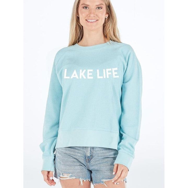 Lake Crew Neck Mint Sweater