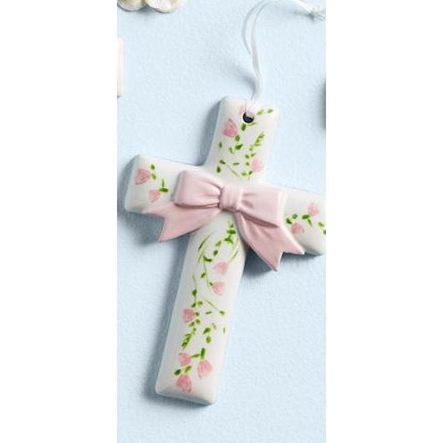 Mud Pie Ceramic Cross