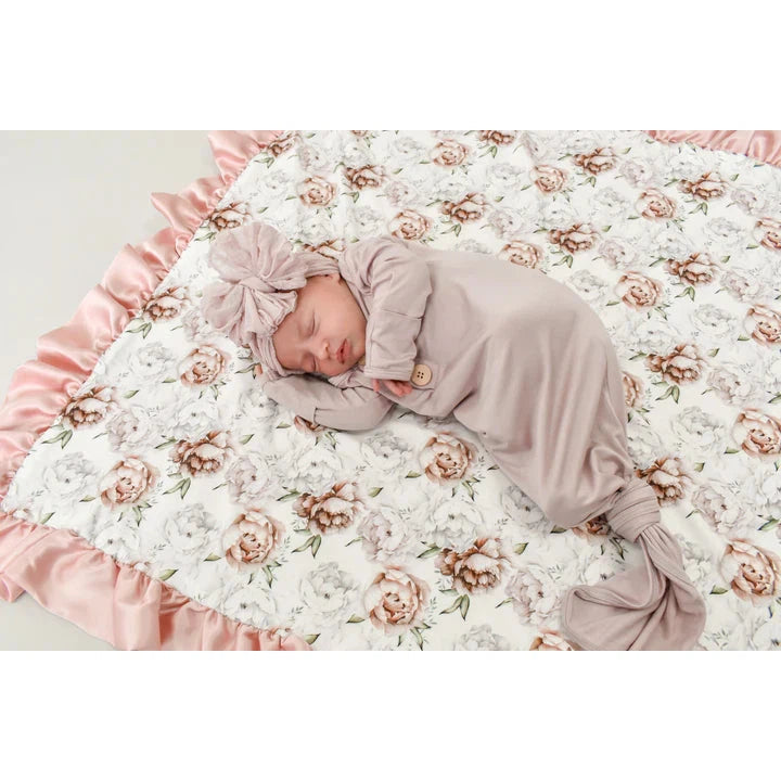 Floral Dreams Plush Blanket
