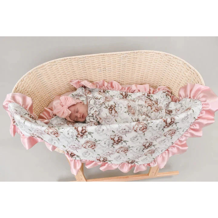 Floral Dreams Plush Blanket