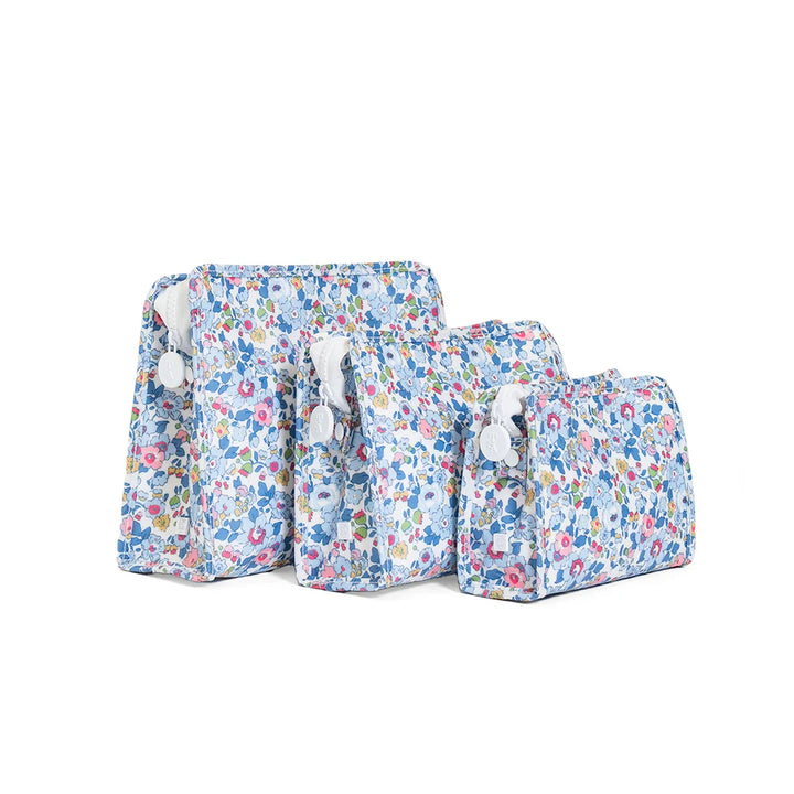 TRVL Design Roadie Small Zip Pouch in Bridgehampton Floral