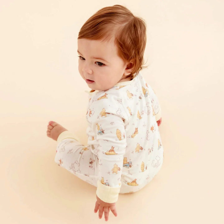 Disney Moments with Friends Magnetic Convertible Coverall - TENCEL™ Modal Footie