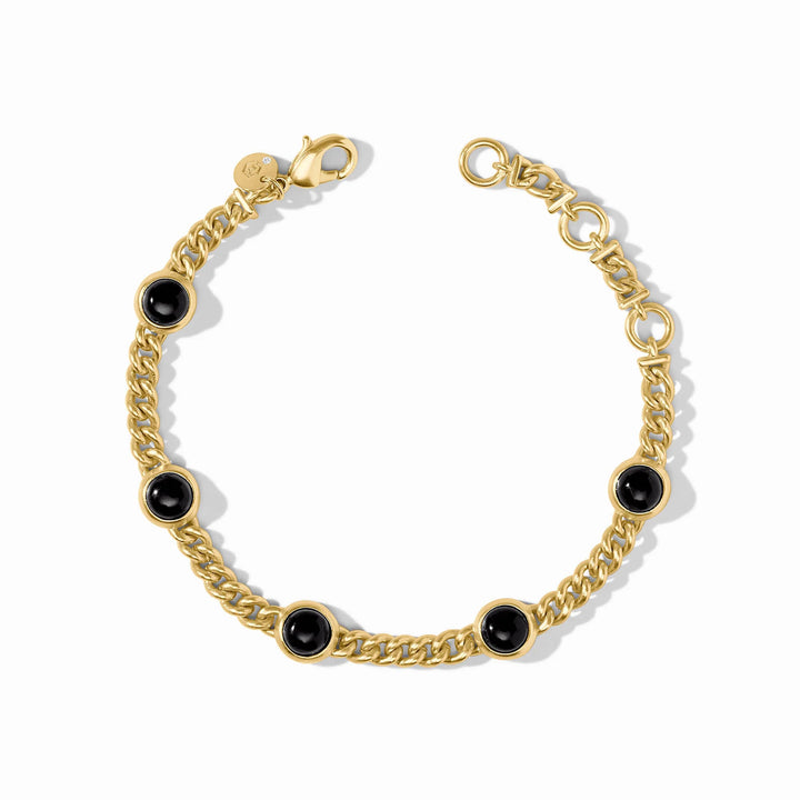 Julie Vos Dolce Delicate Bracelet featuring signature gold-plated craftsmanship and delicate details.