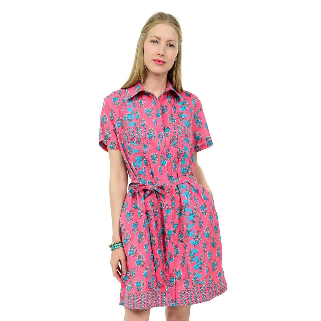 Sister Mary Dominga Embroidered Mini Dress