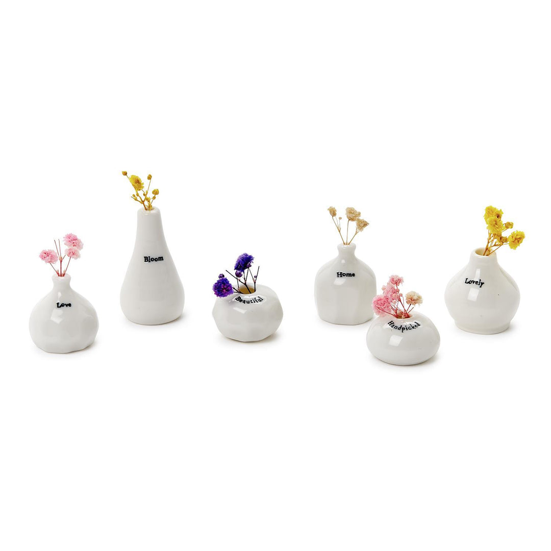 Small Vase in Matchbox with Flowers